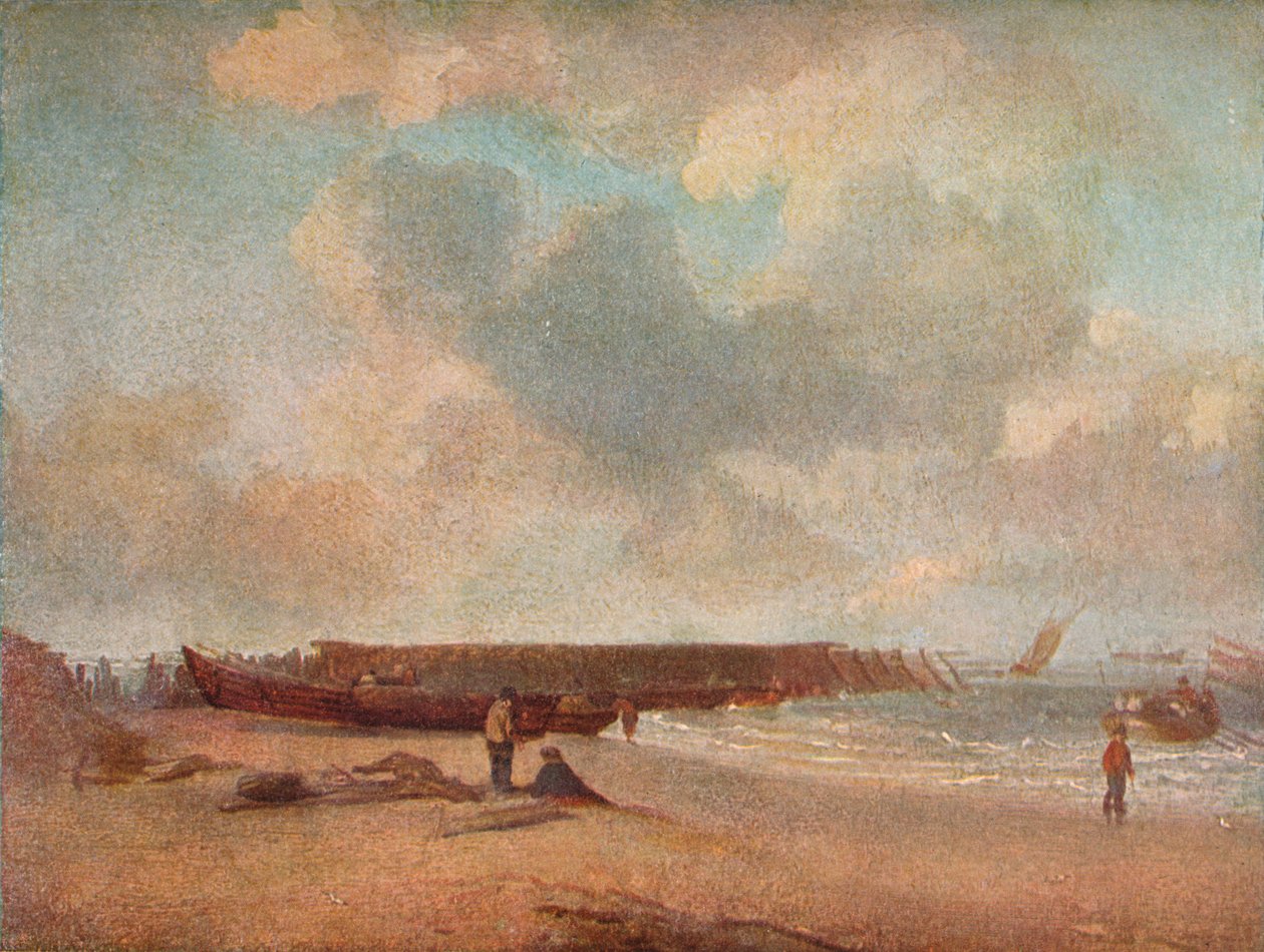 沿海，c1811 1904年 作者 奥古斯都·沃尔·卡特科特