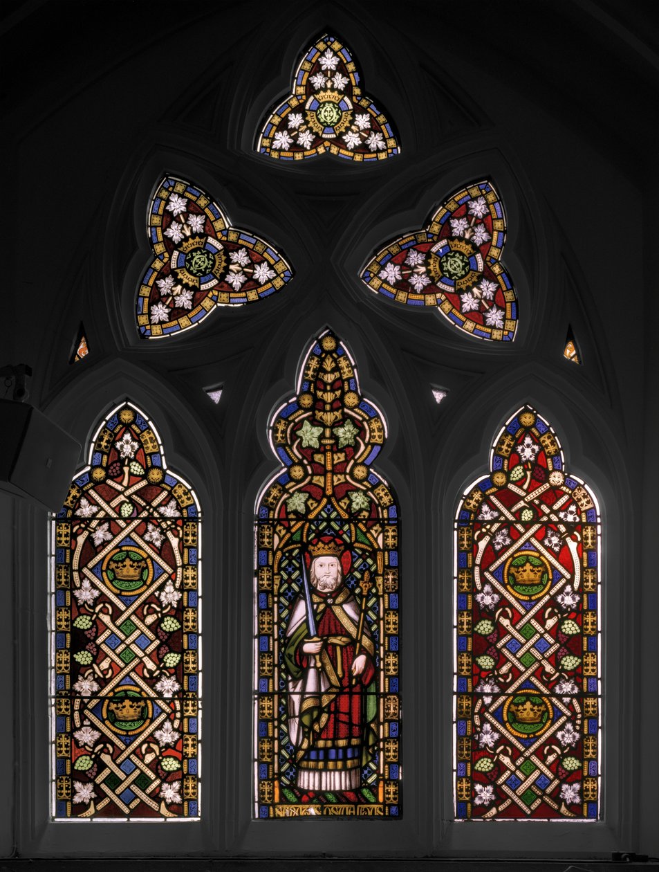 St Oswald，1846年（彩色玻璃） 作者 奥古斯都·韦尔比·诺斯莫尔·普金