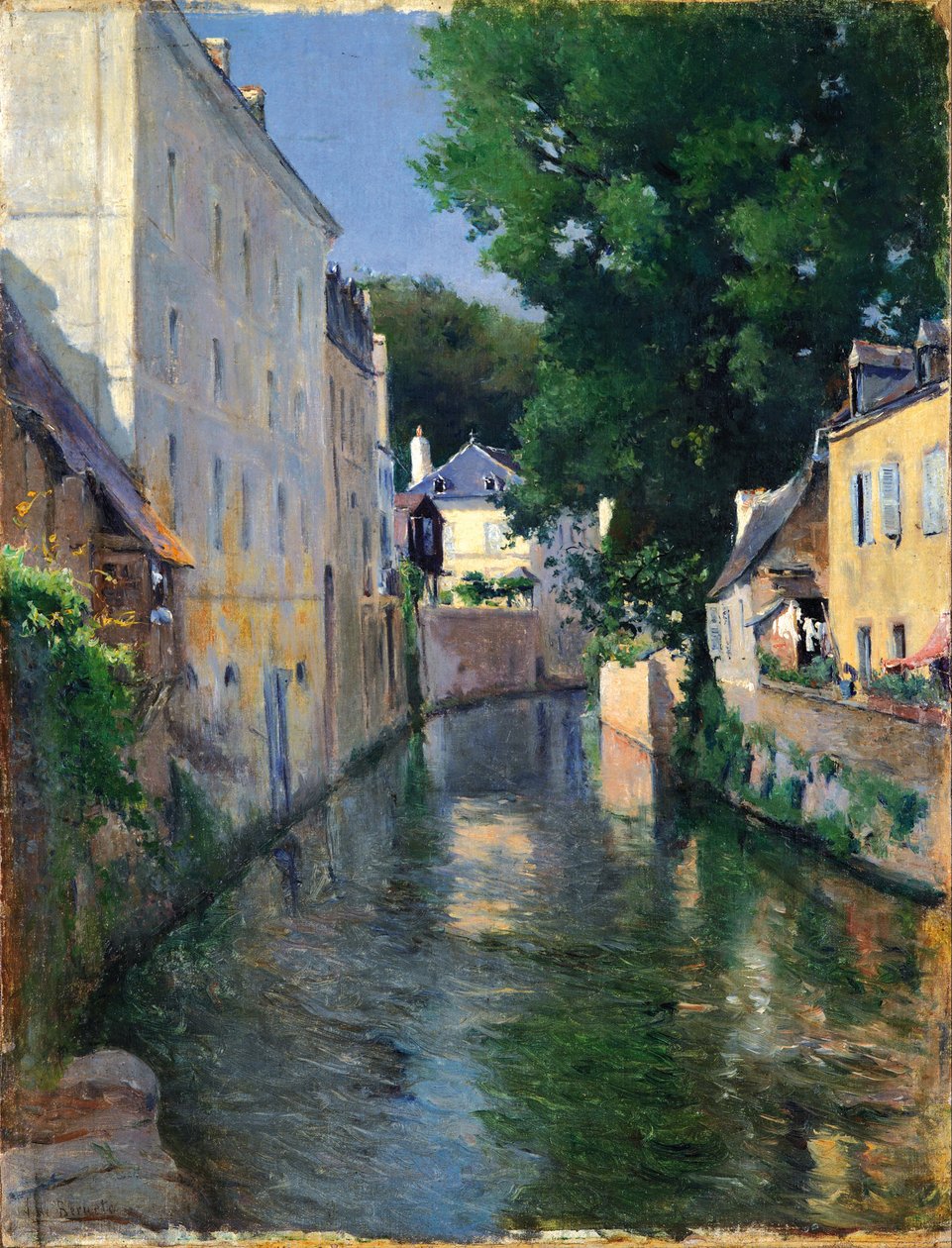 The River Isole（Quimperlé） 作者 奥雷利亚诺·德·贝鲁特
