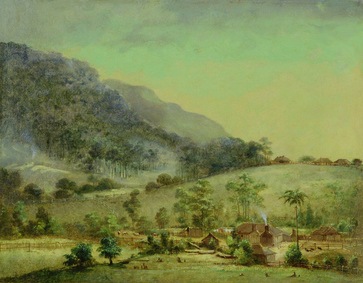 宅基地，1850年 作者 澳洲学校