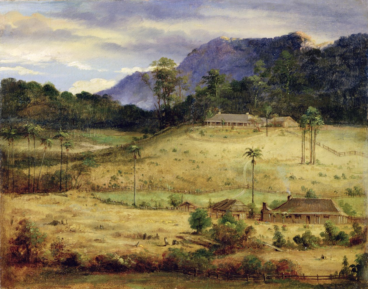 宅基地，1850年 作者 澳洲学校