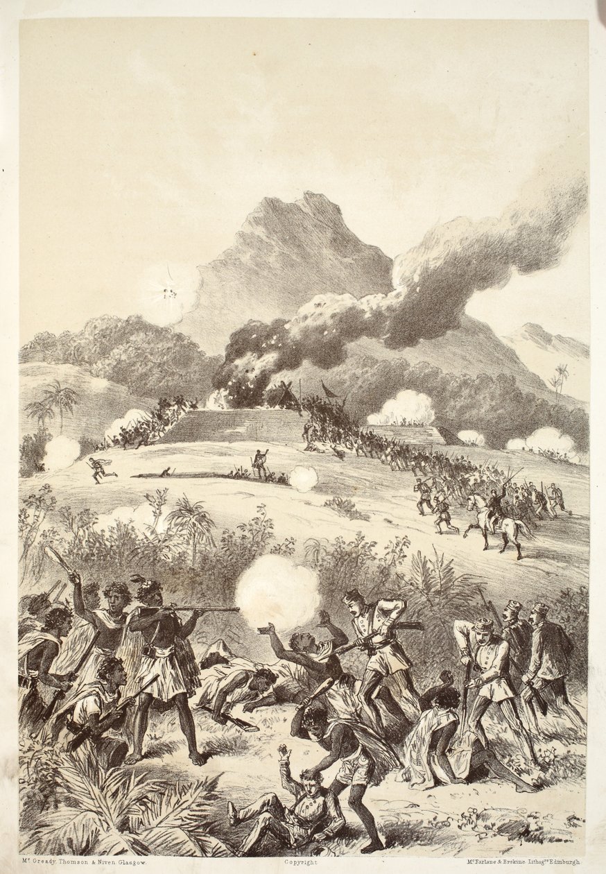 从大卫布莱尔，麦格雷迪，汤姆森和尼文，1879年的澳大利亚历史中选择一个毛利人的堡垒 作者 澳大利亚学校