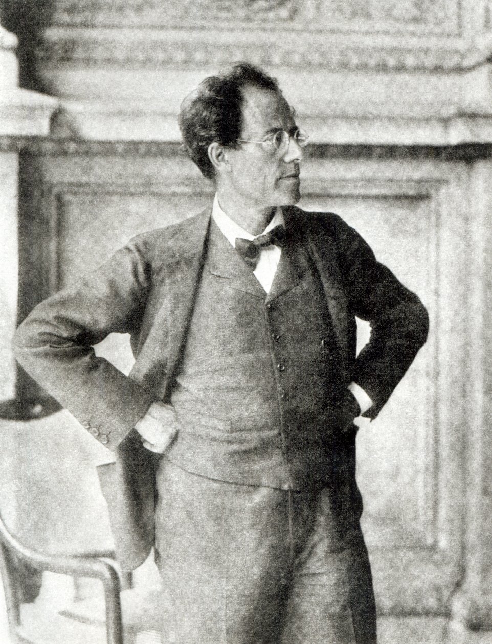 古斯塔夫·马勒的肖像，1907年 作者 奥地利摄影师