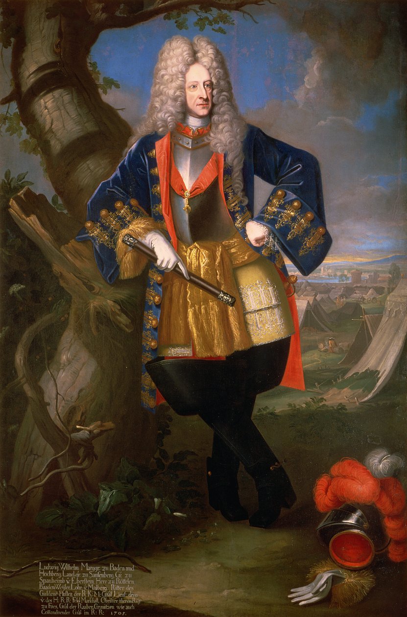 01147 Ludwig Wilhelm，巴登伯爵（1655-1707），1705 作者 奥地利学派