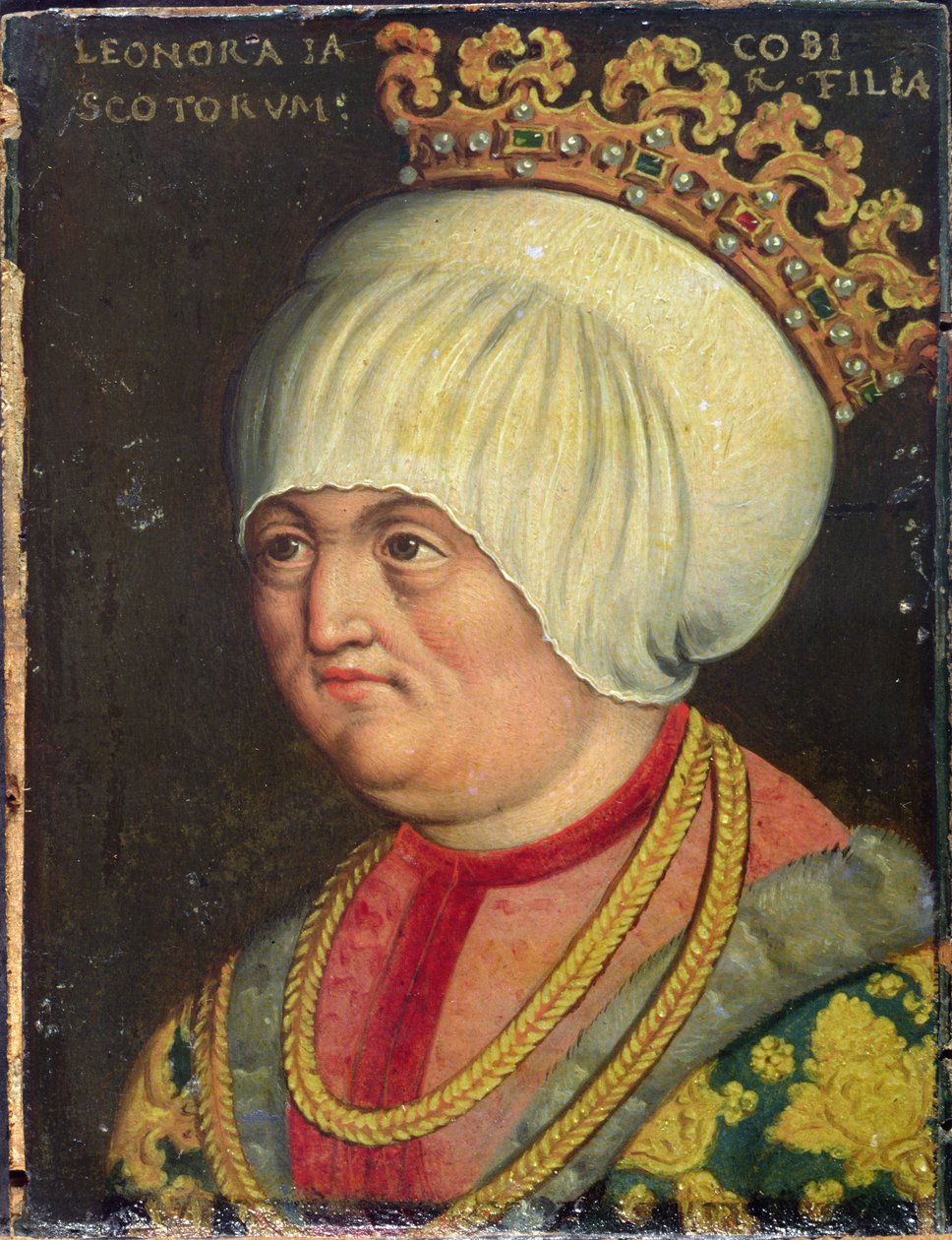 埃莉诺·斯图尔特（1458-80），苏格兰詹姆士二世的女儿（1437-60），1578-80（纸上油） 作者 奥地利学派