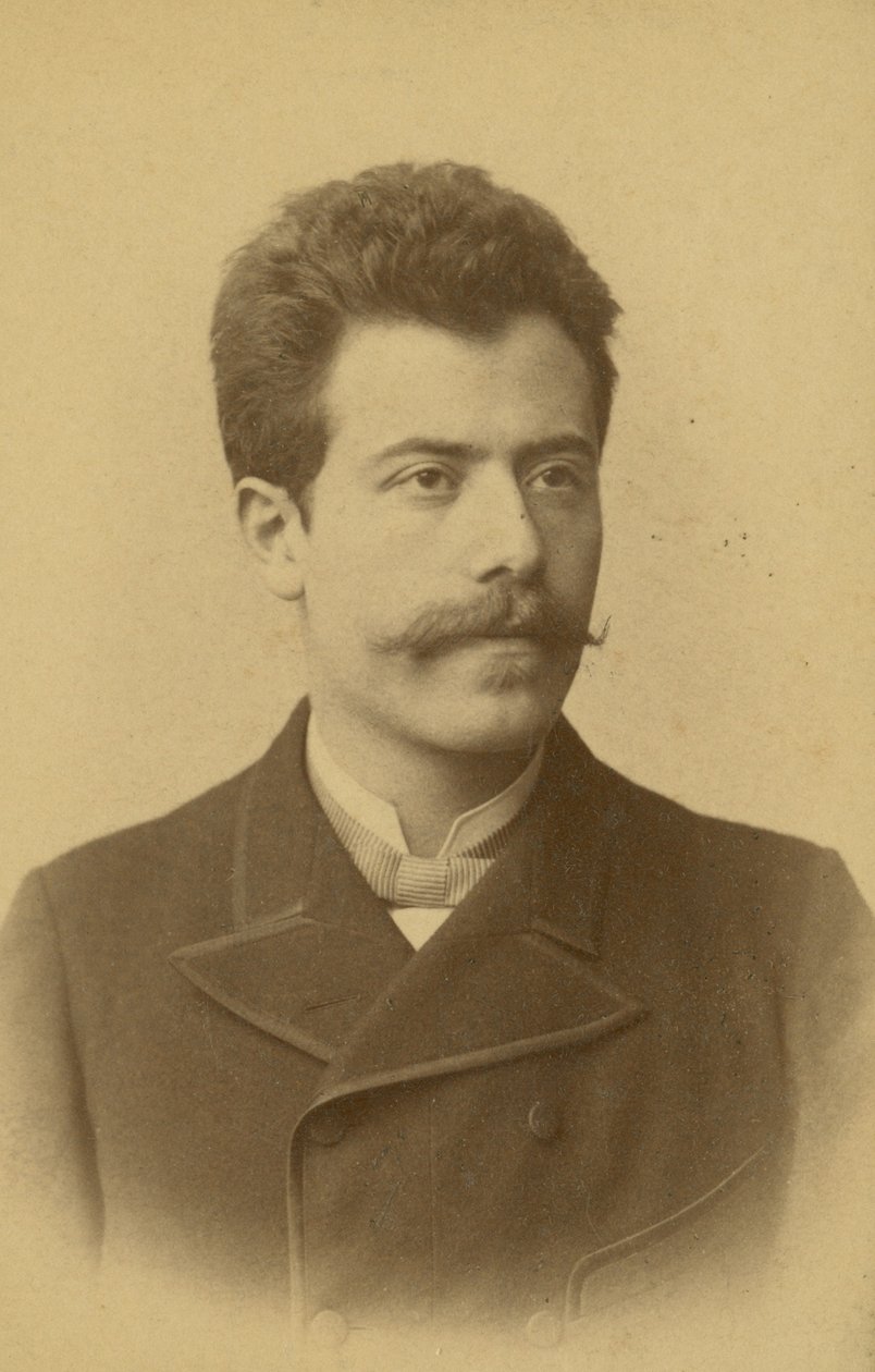 古斯塔夫·马勒（Gustav Mahler），1884年 作者 奥地利摄影师