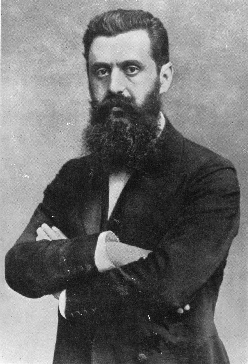 Theodor Herzl，1903年 作者 奥地利摄影师