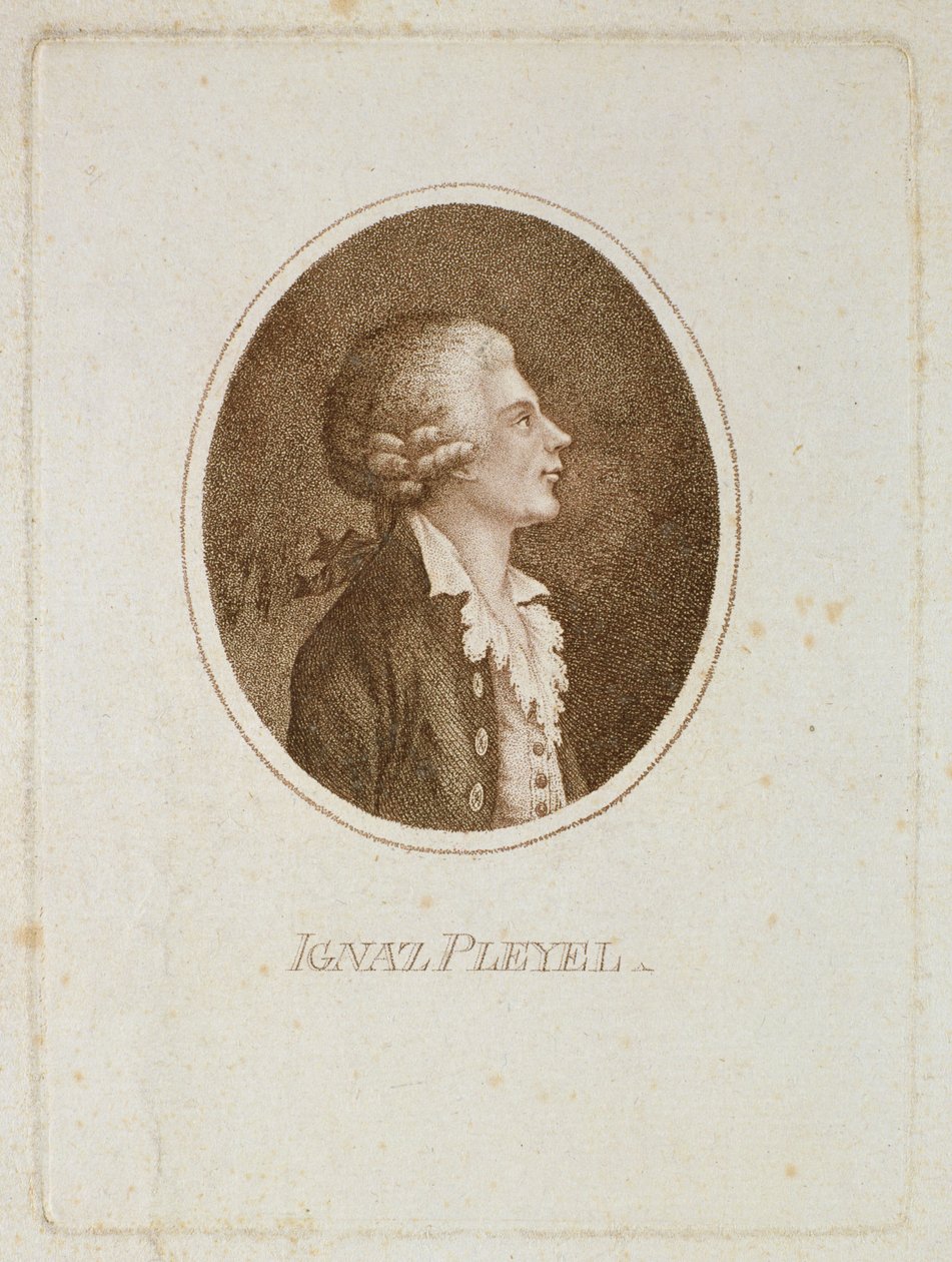 Ignace Pleyel的肖像（1757-1831） 作者 奥地利学派