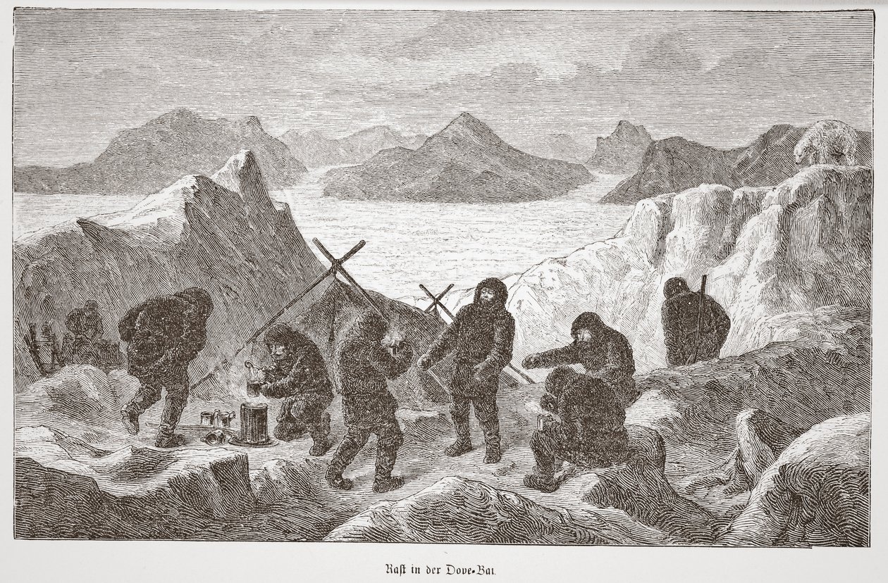1876年在Dove Bay休息 作者 奥地利学派