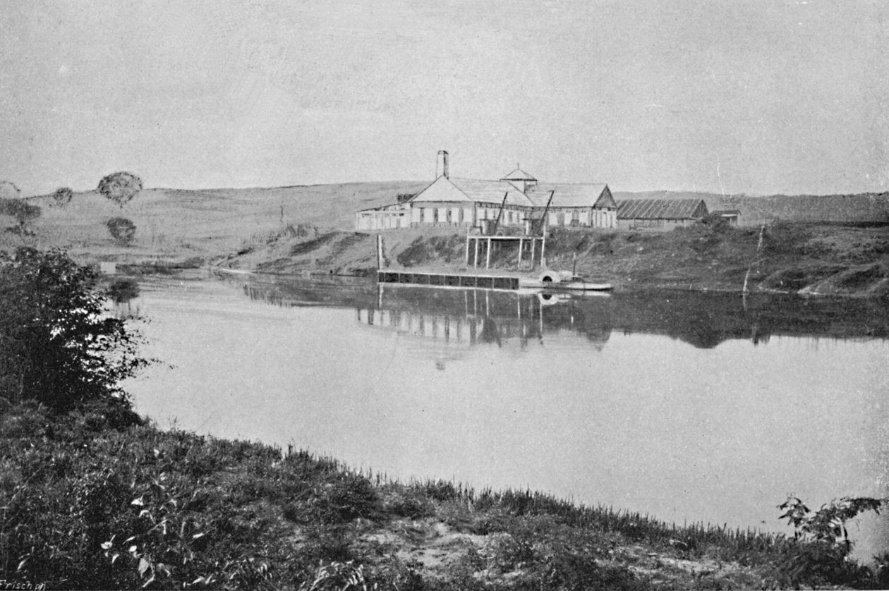 Engenho Central de Porto Feliz，波尔图费利斯中心工厂，1895年 作者 阿克塞尔·弗里克（Axel Frick）