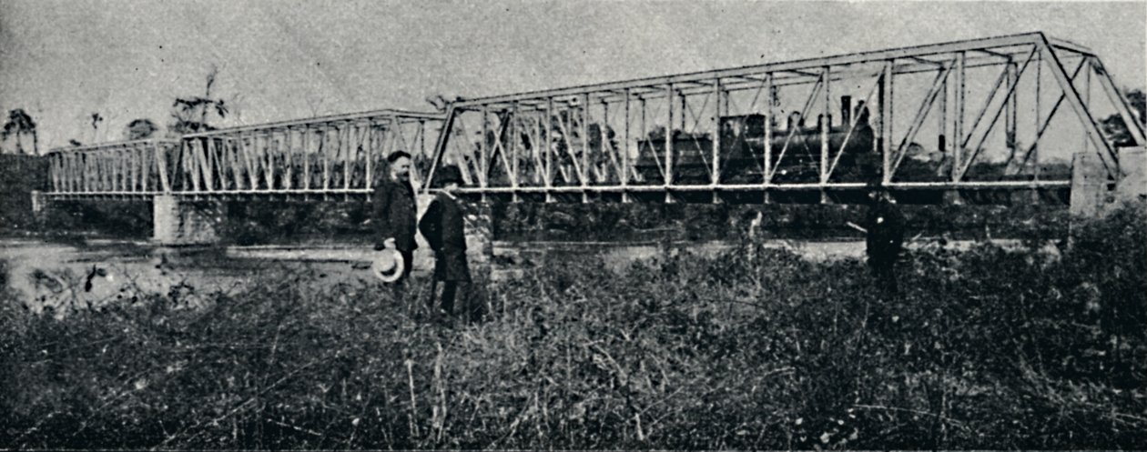 EF Mogyana大桥，里约·帕尔多（Rio Pardo），1895年 作者 阿克塞尔·弗里克（Axel Frick）