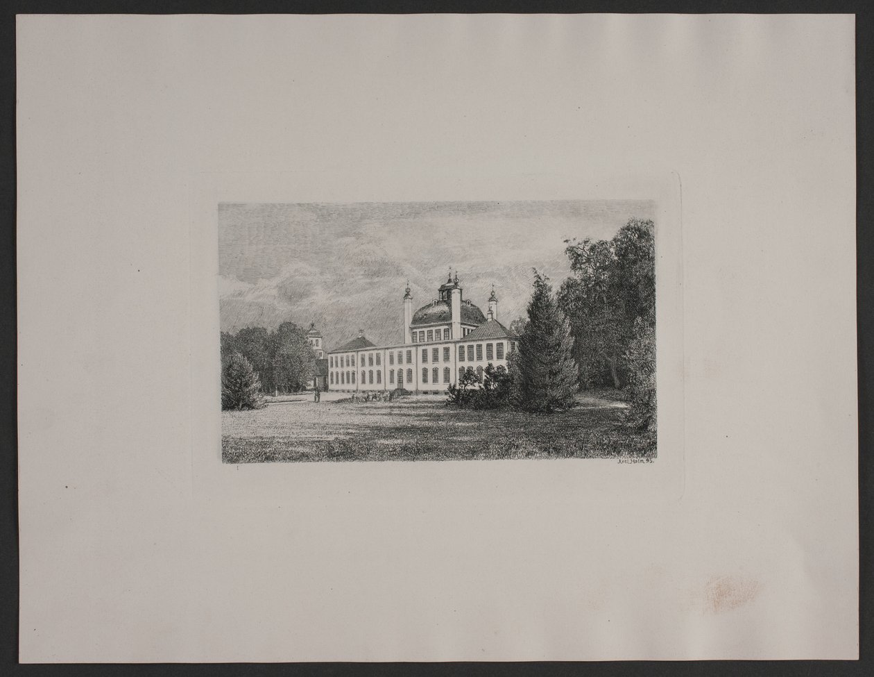 丹麦语：Fredensborg slot 作者 阿克塞尔霍尔姆