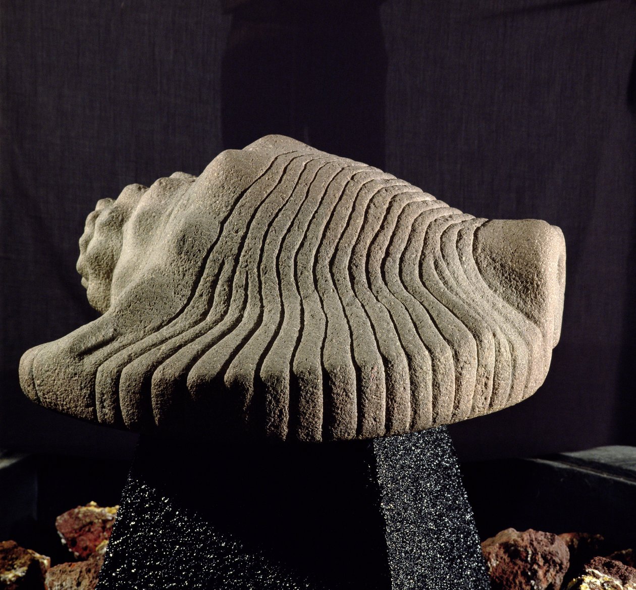 Sea Snail Shell，c.1500（另见198376和207559） 作者 阿兹台克人
