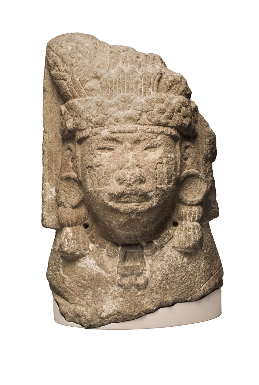 1450-1500年，墨西哥Tenochtitlan，年轻玉米女神Xilonen负责人 作者 阿兹台克人