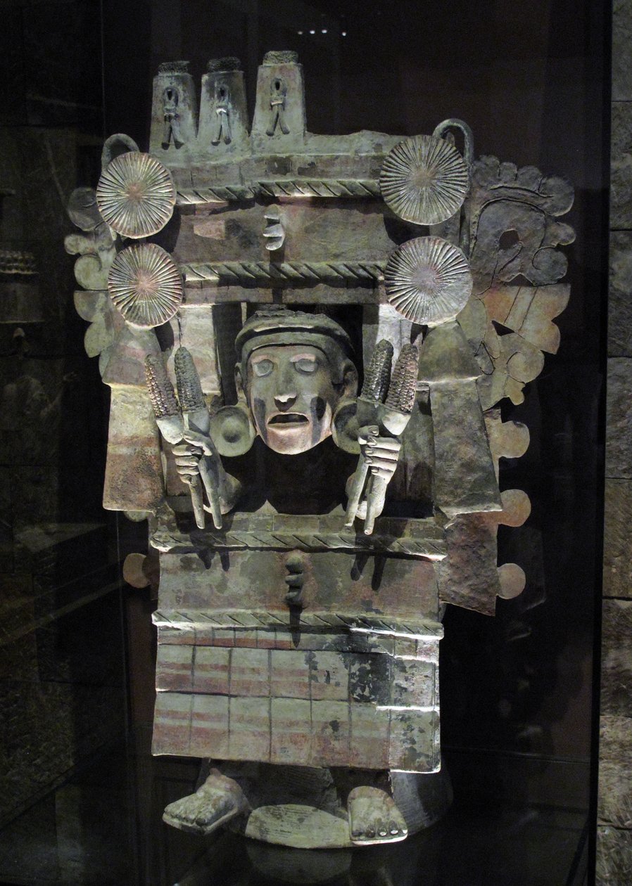 农业香炉形式的香炉，特拉瓦奇，后经典时代后期，约1500年 作者 阿兹台克人