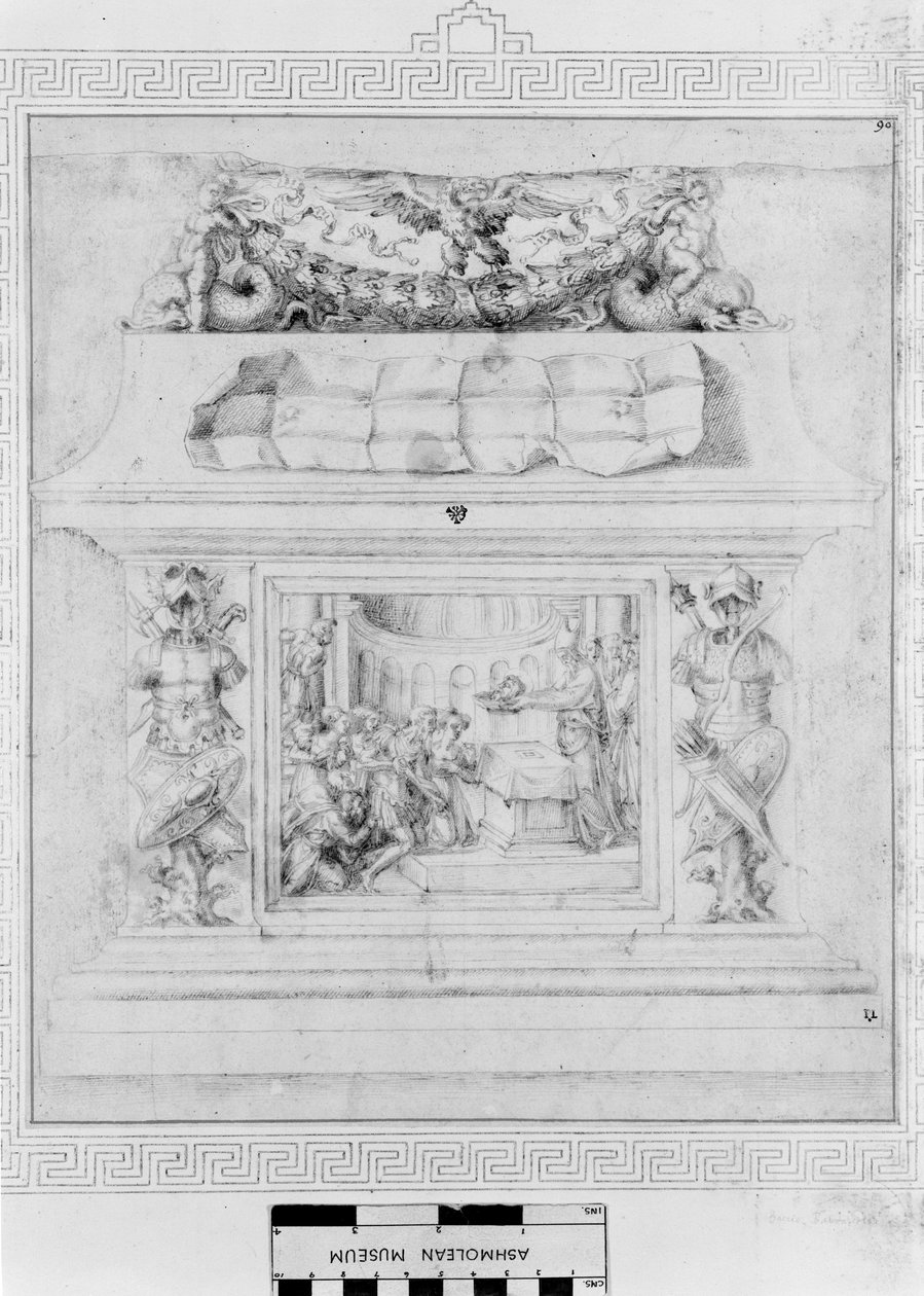 棺材的装饰，c.1535 作者 巴乔·班迪内利（Baccio Bandinelli）