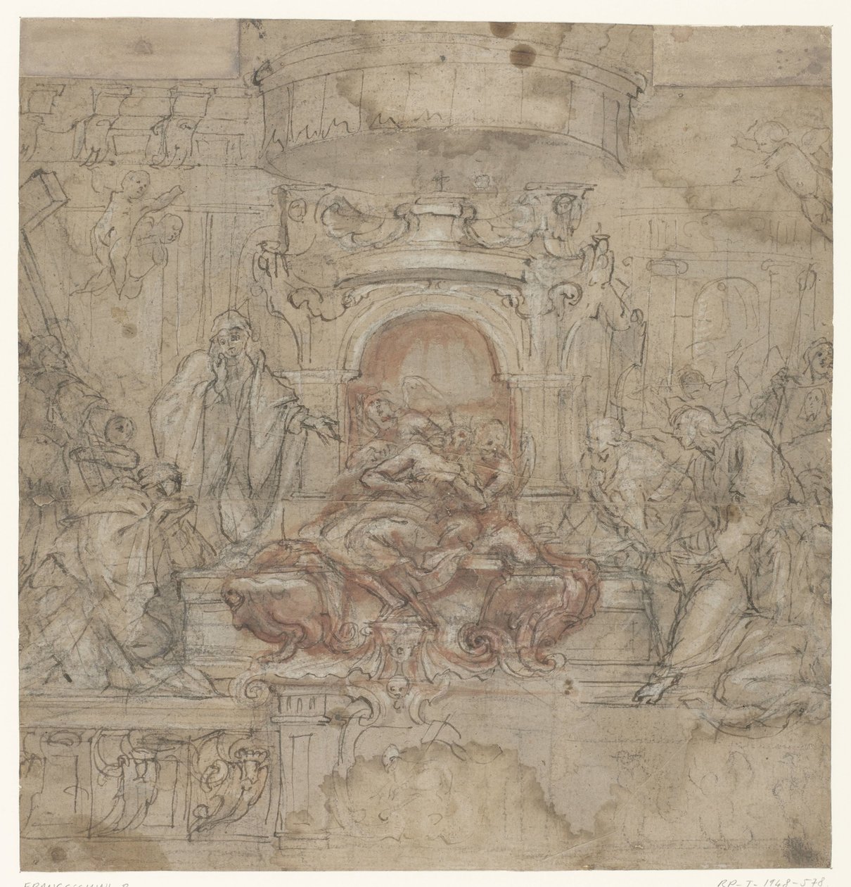复活节祭坛设计 作者 Baldassare Franceschini