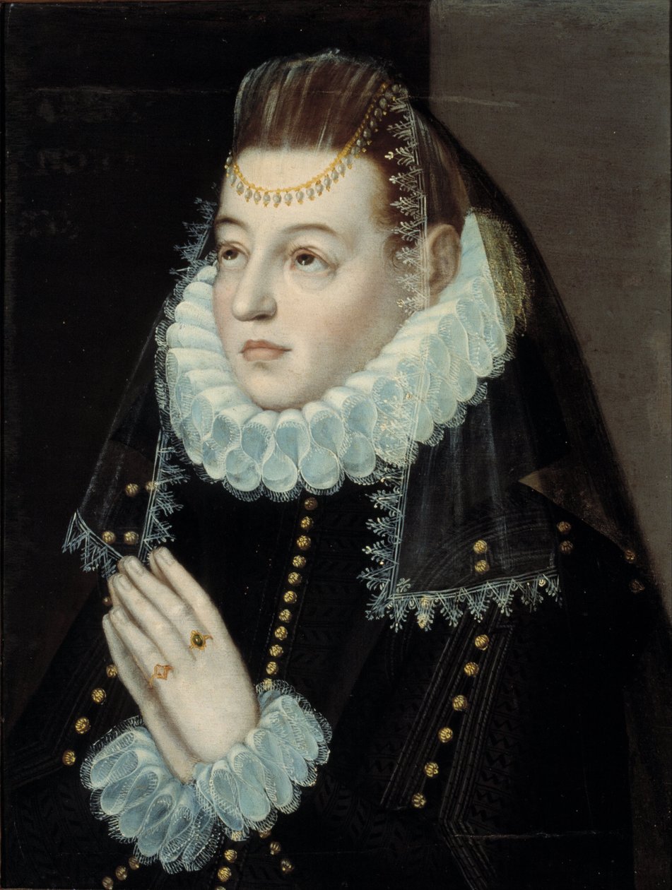一位女士的画像 作者 Baltasar de Echave Orio