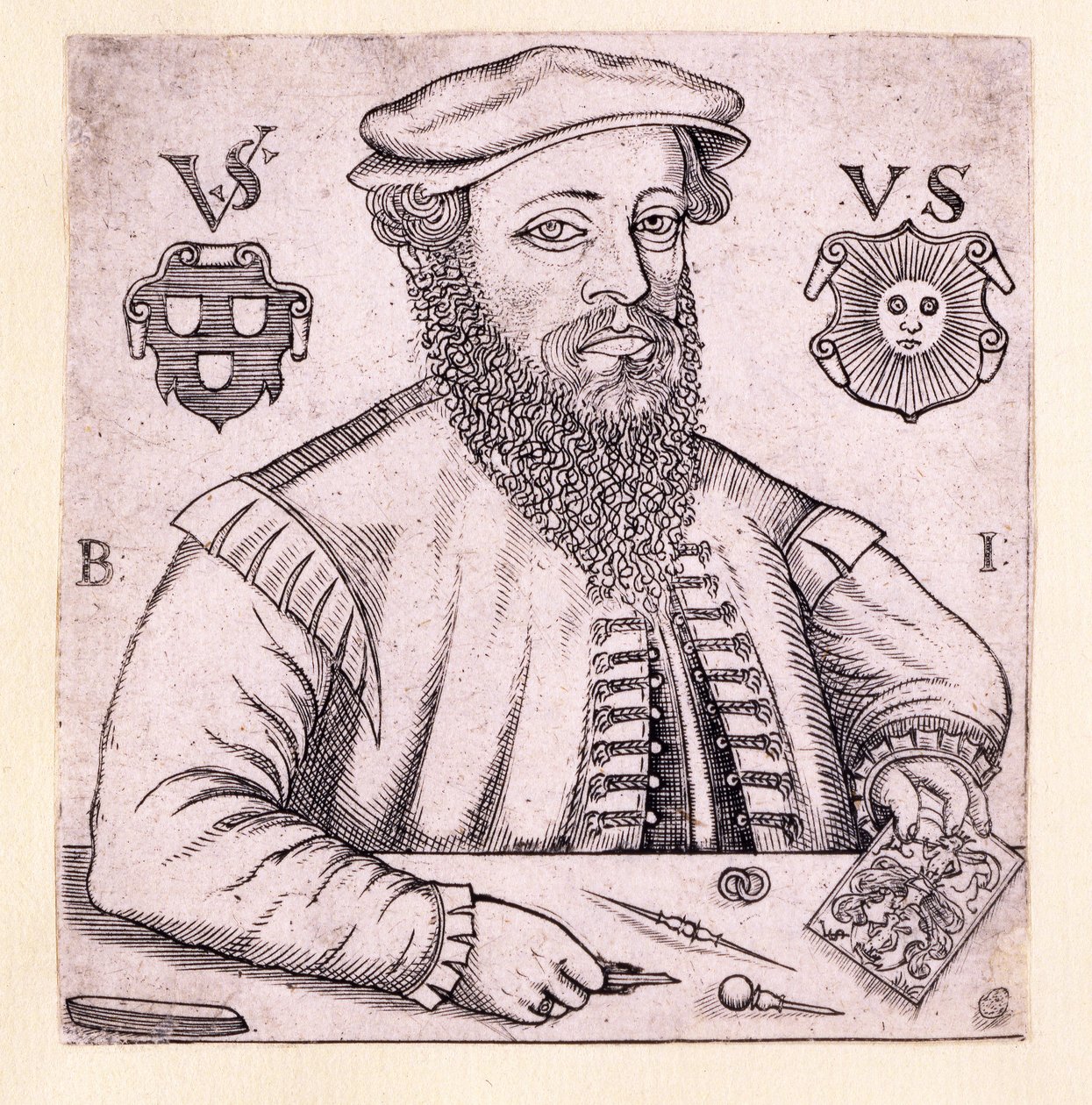 Virgil Solis，酒吧的肖像。纽伦堡1562 作者 Balthasar Jenichen