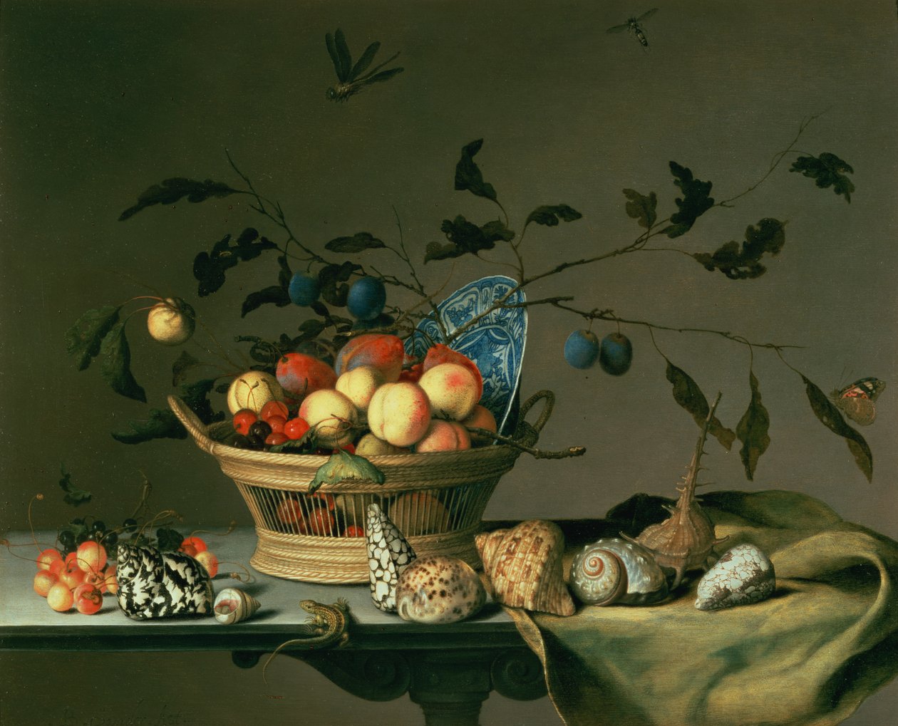 静物 作者 Balthasar van der Ast