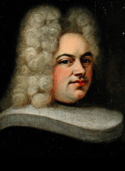 议员和诗人Barthold Hinrich Brockes的肖像（1680-1747） 作者 巴尔塔萨·丹纳