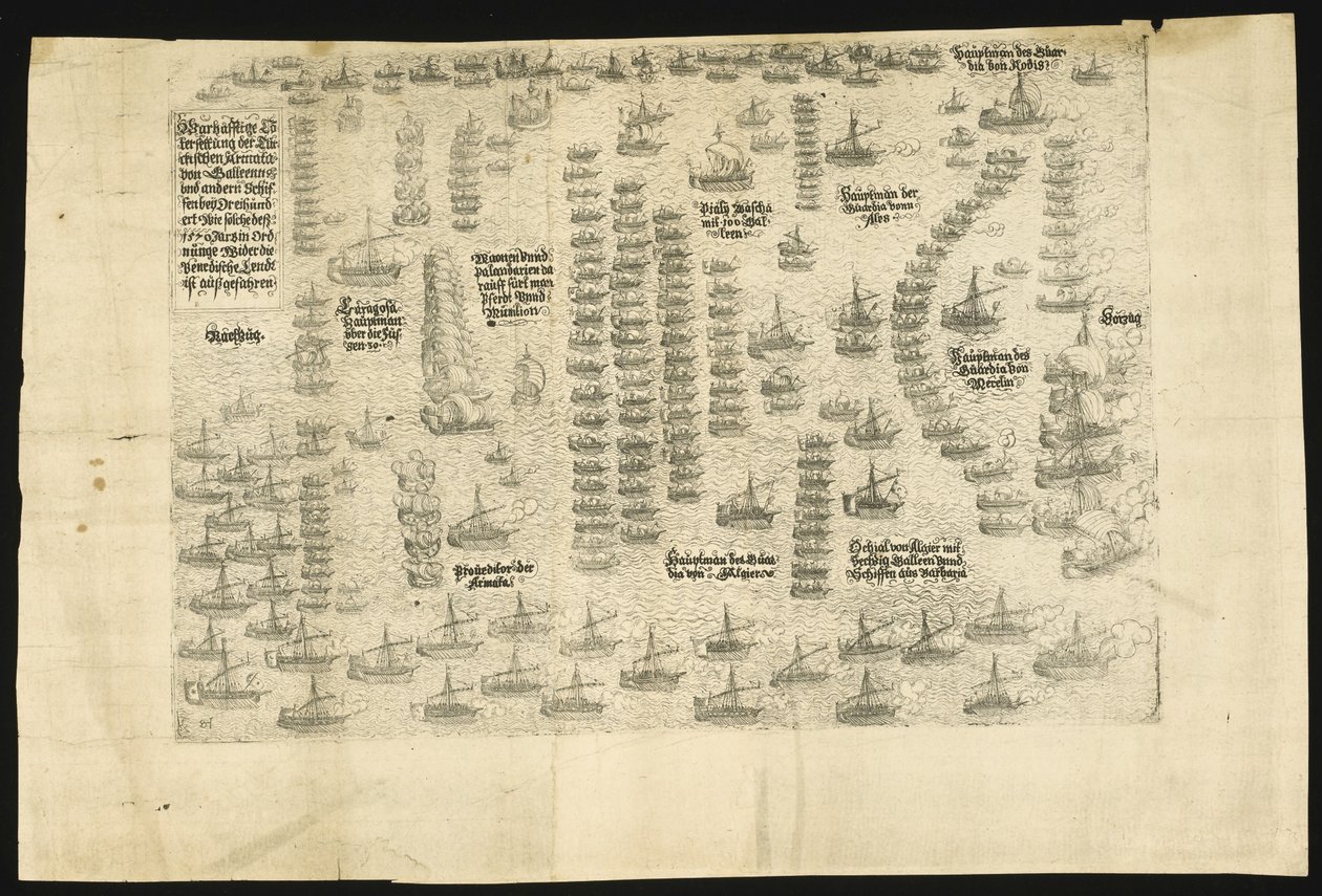 1571年10月7日，勒潘托战役，1571年 作者 Balthasar Jenichen