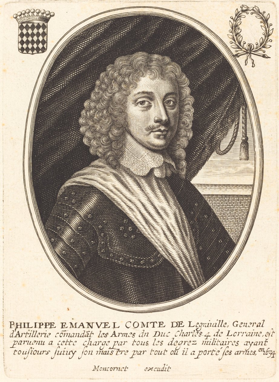 Philippe Emmanuel，Ligneville伯爵 作者 巴尔塔萨·蒙科内特