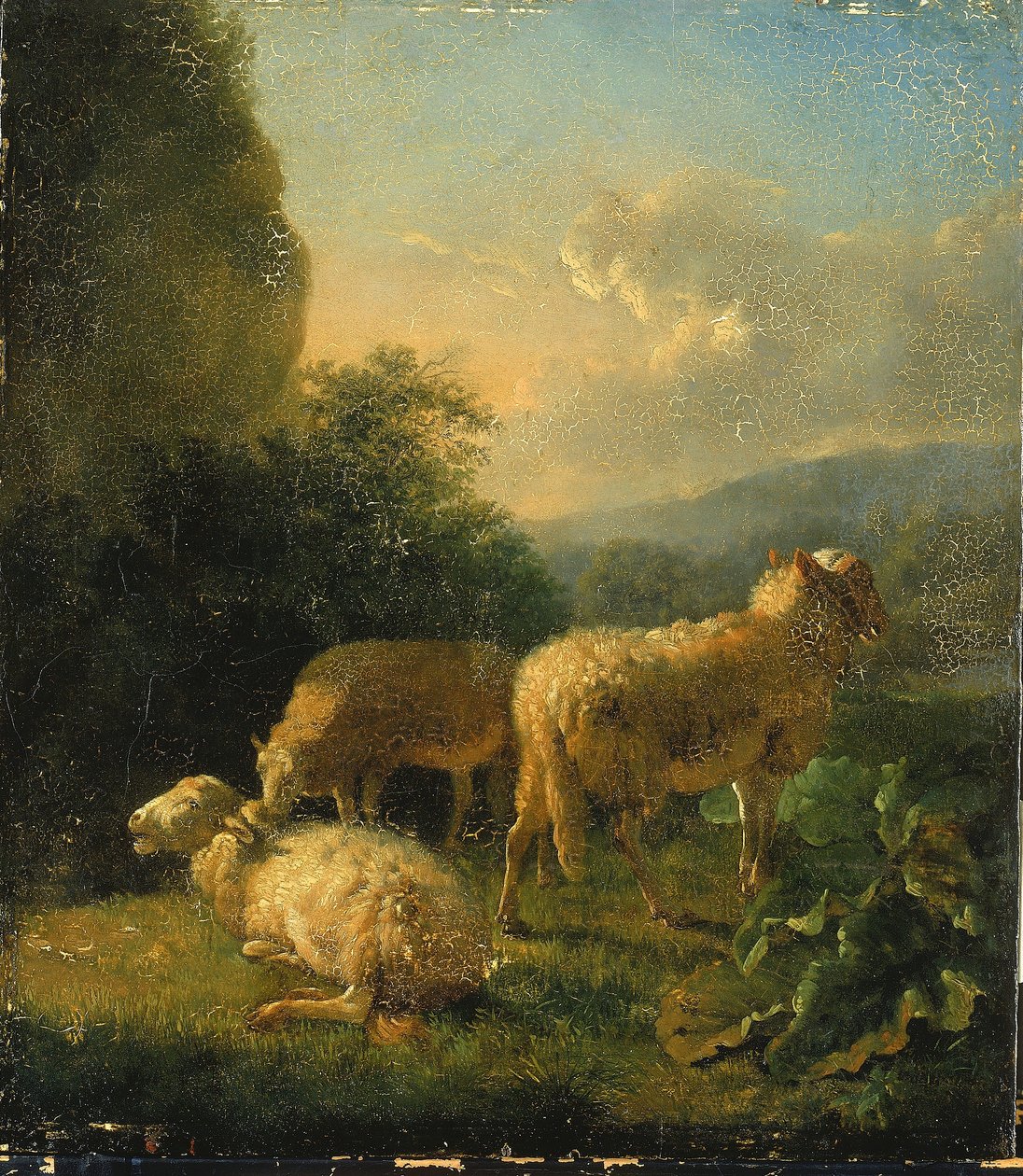 绵羊 作者 巴尔塔萨（Balthasar Paul Ommeganck）