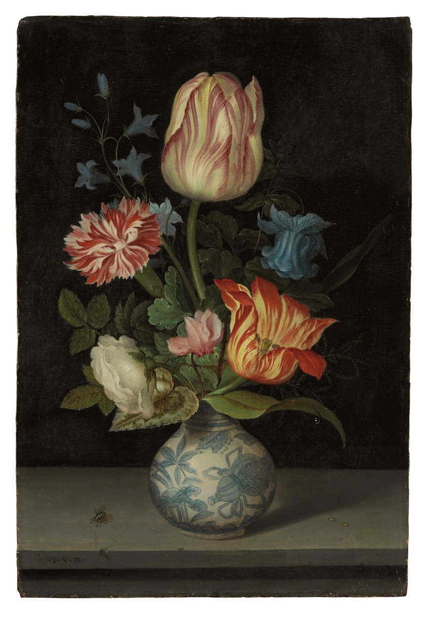 万历花瓶插花 作者 Balthasar van der Ast