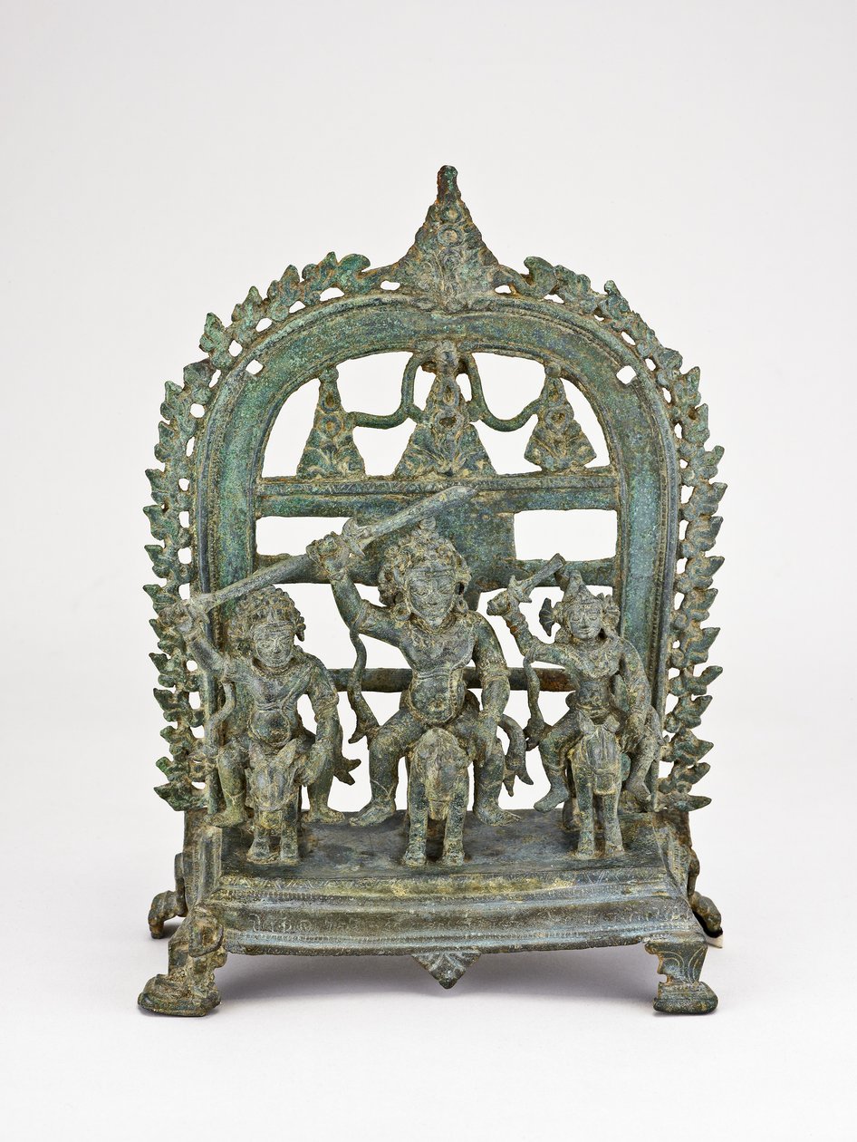 雷万塔（Revanta），太阳神苏里亚（Surya）的儿子，约10世纪（青铜器） 作者 孟加拉国拉杰沙希学校