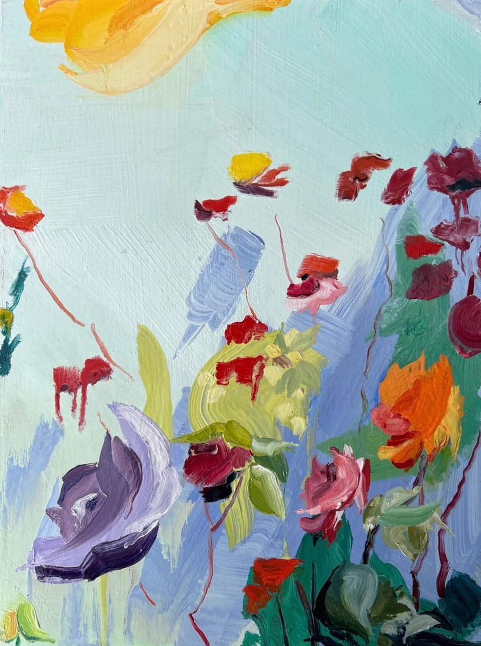 没有虚度的日子，2023 年（布面油画） 作者 芭芭拉·霍格维根（Barbara Hoogeweegen）