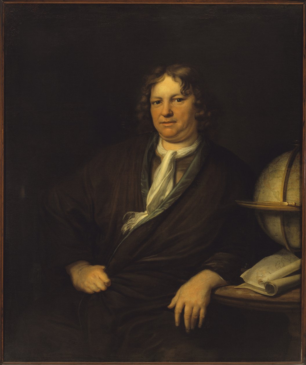Pieter Scholten的肖像，1697-1699。 作者 巴伦德·格兰特