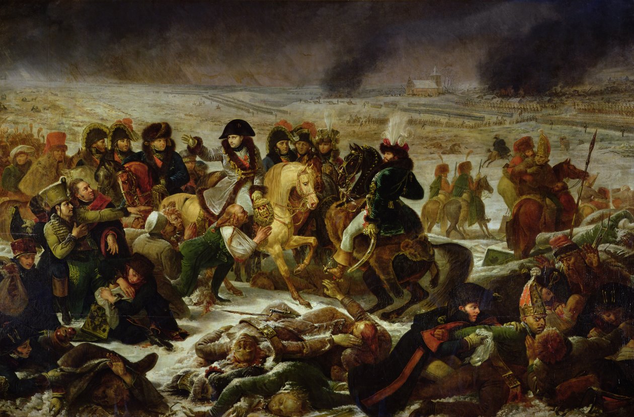1808年2月9日，1808年，Eylau战场上的拿破仑 作者 安东尼·让·格罗斯