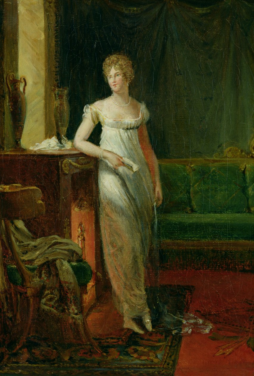 Catherine Worlee（1762-1835）Talleyrand-Perigord公爵夫人，1805年 作者 弗朗索瓦·帕斯卡尔·西蒙·杰拉德男爵