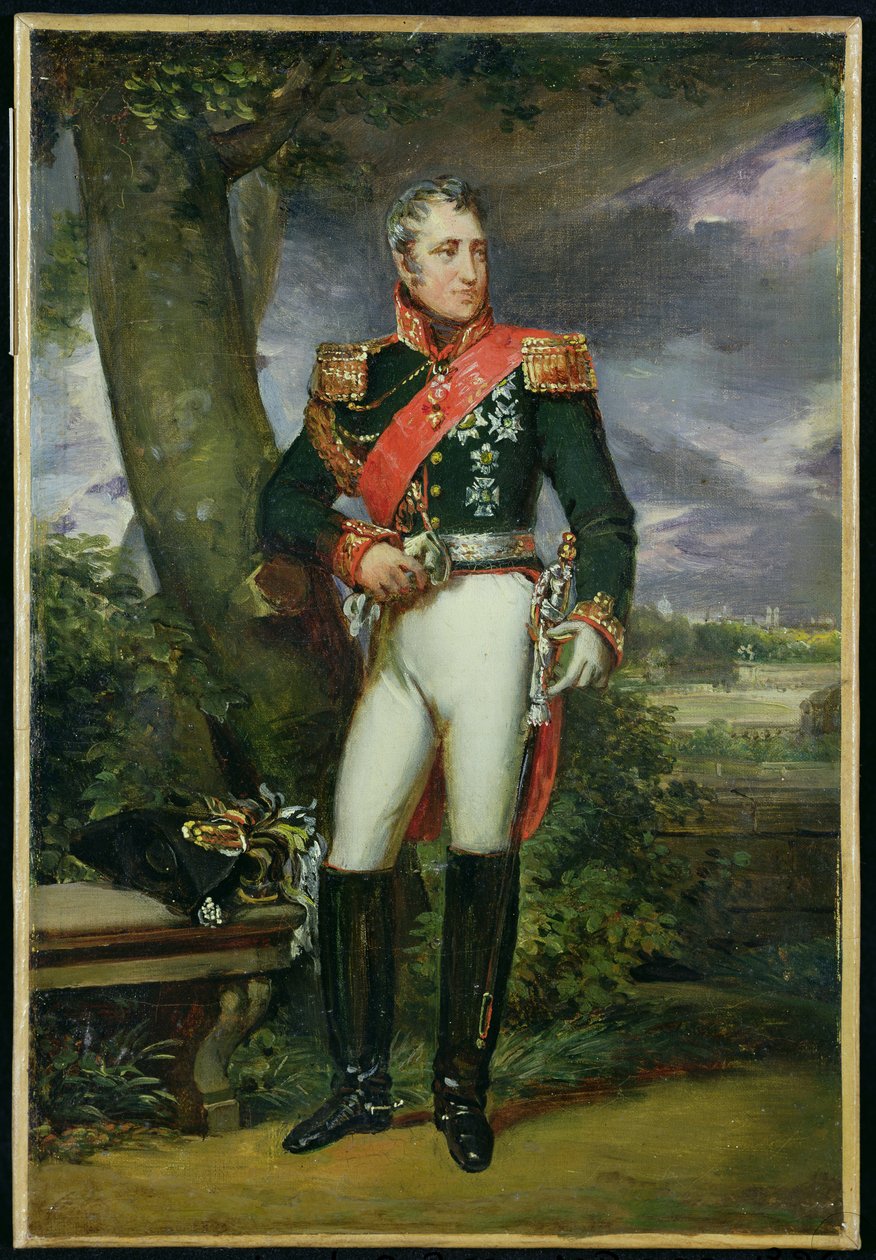 Charles-Andre（1764-1832）Pozzo di Borgo伯爵，1824年 作者 弗朗索瓦·帕斯卡尔·西蒙·杰拉德男爵