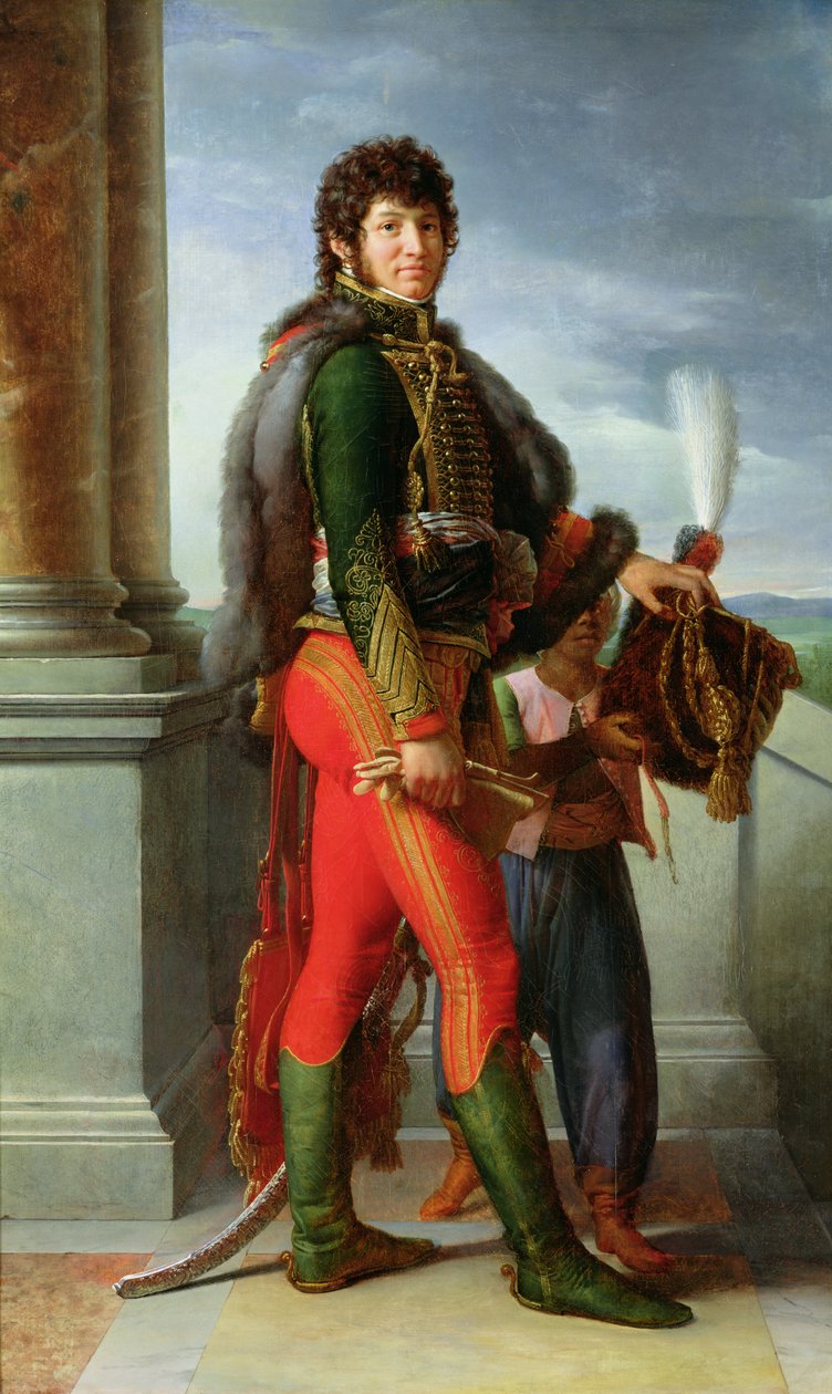 Joachim Murat（1767-1815）1801 作者 弗朗索瓦·帕斯卡尔·西蒙·杰拉德男爵