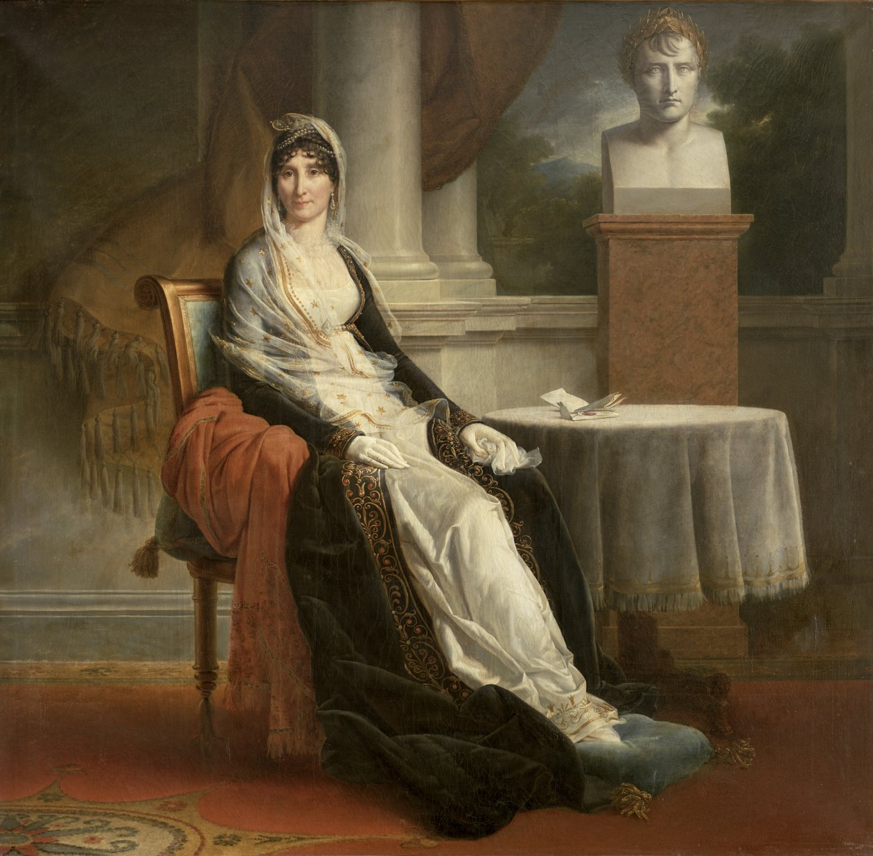 Marie-Laetitia Ramolino（1750-1836）1803 作者 弗朗索瓦·帕斯卡尔·西蒙·杰拉德男爵