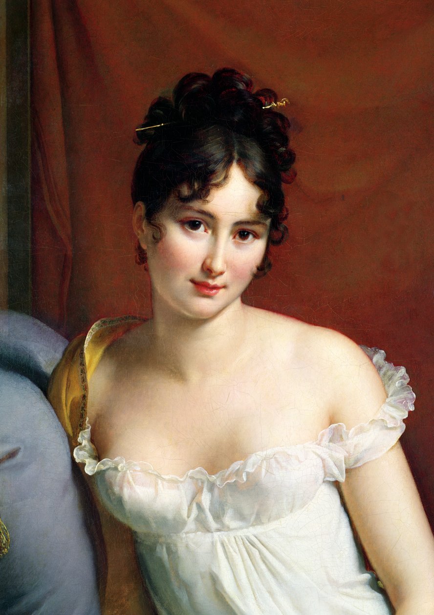 Recamier夫人的肖像（1777-1849）（细节2292） 作者 弗朗索瓦·帕斯卡尔·西蒙·杰拉德男爵