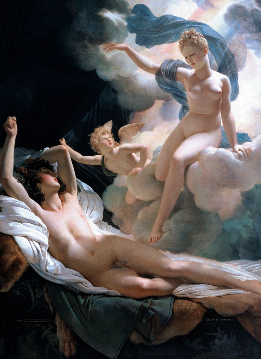 Morpheus和Iris，1811年 作者 皮埃尔·纳西塞·盖林男爵