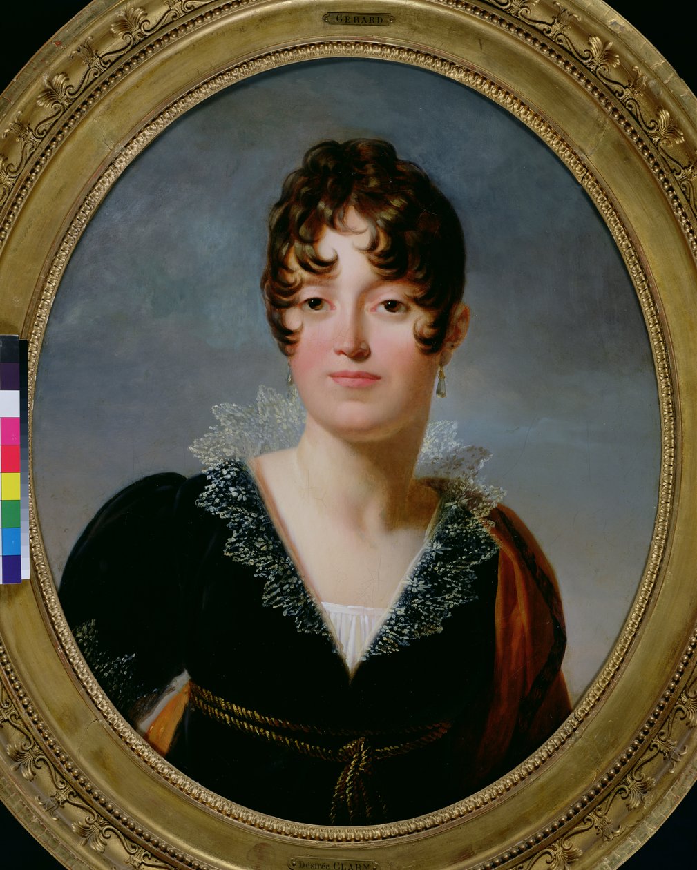 Desiree Clary的肖像（1781-1860）瑞典皇家公主，1810年 作者 弗朗索瓦·帕斯卡尔·西蒙·杰拉德男爵