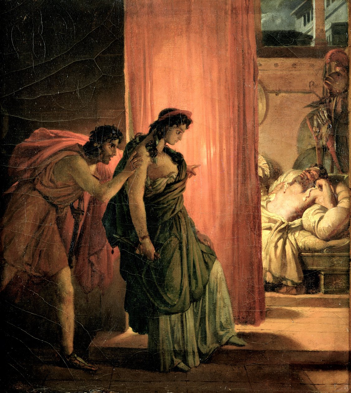 Clytemnestra，c.1817 作者 皮埃尔·纳西塞·盖林男爵