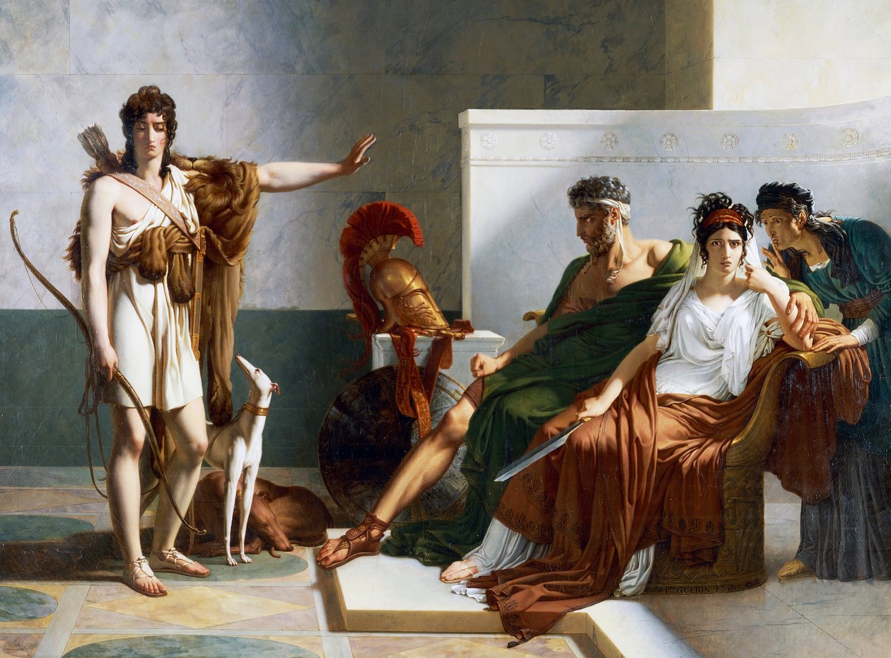 Hippolytus rejects Phaedra