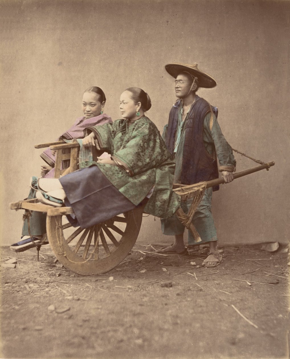 Brouette, 1870年代。 作者 雷蒙德·冯·斯蒂夫男爵