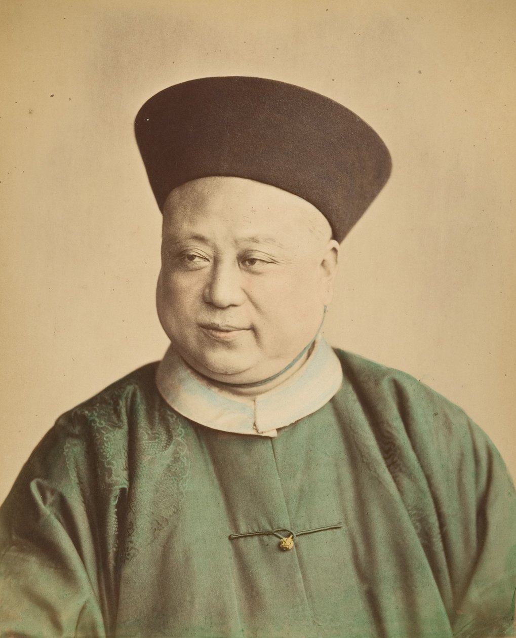 [中国绅士]，1870年代。 作者 雷蒙德·冯·斯蒂夫男爵