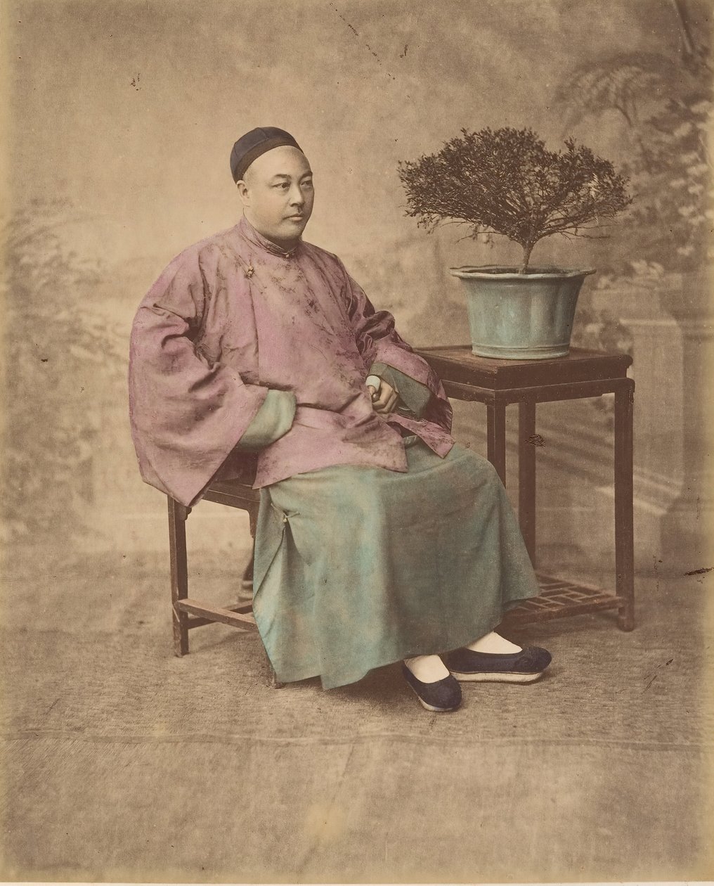 商人，1870年代。 作者 雷蒙德·冯·斯蒂夫男爵