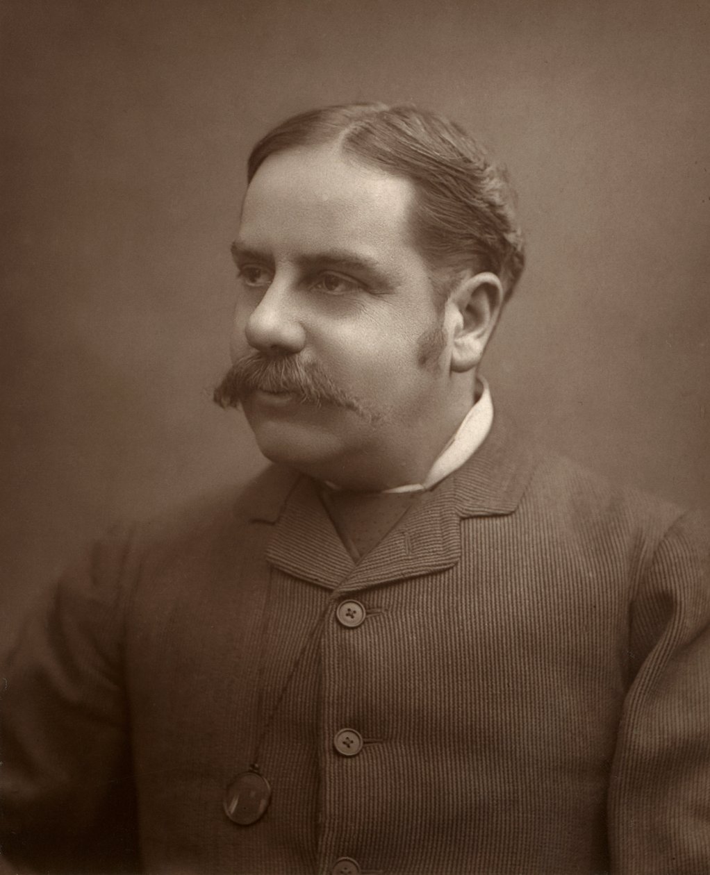 阿尔弗雷德·沃森（Alfred E Watson），英国戏剧评论家，1886年 作者 巴罗德