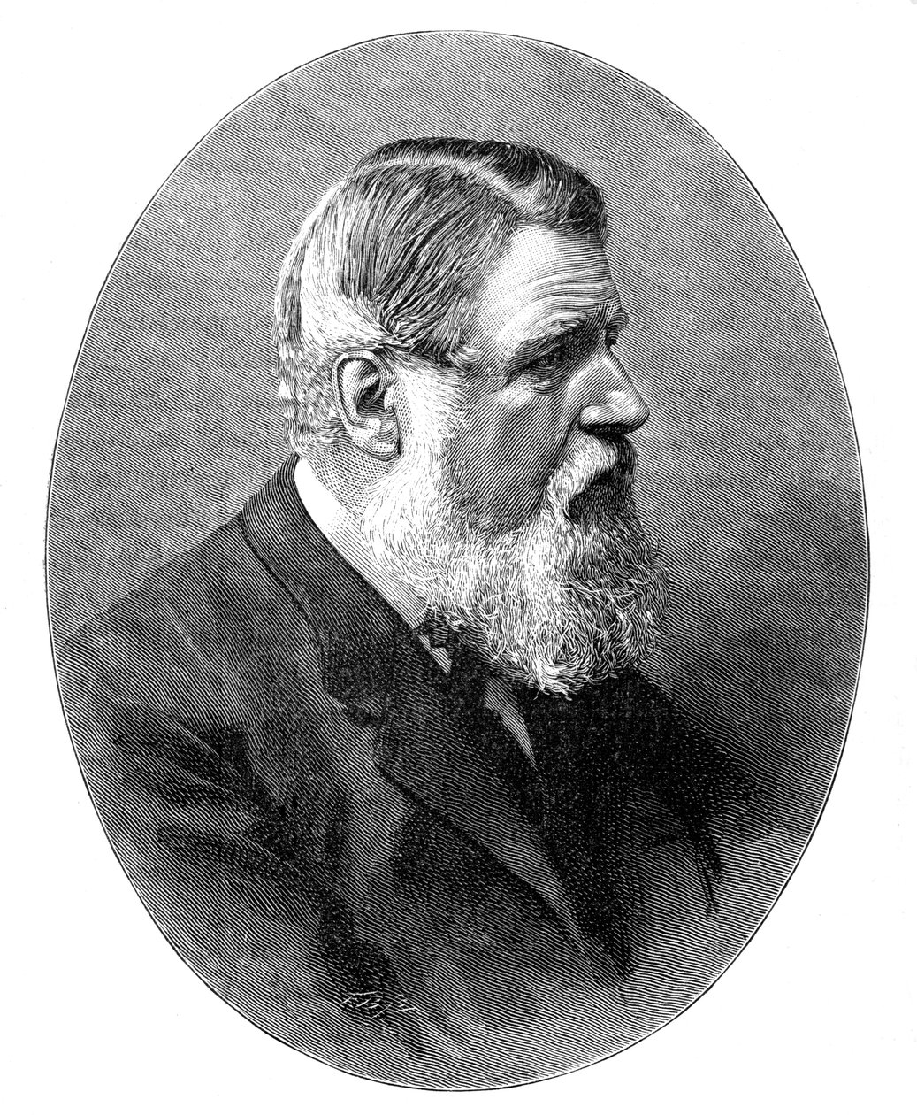 斯塔福德·诺斯科特爵士（Sir Stafford Northcote）之后，艾德斯利勋爵（Iddesleigh），1900年。 作者 巴罗德