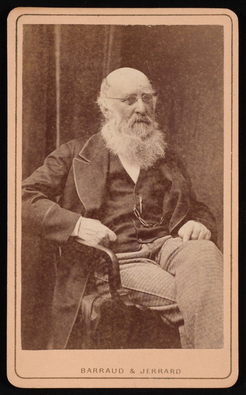 J. H. Silbert的肖像，1877年前。 作者 巴罗和杰拉德