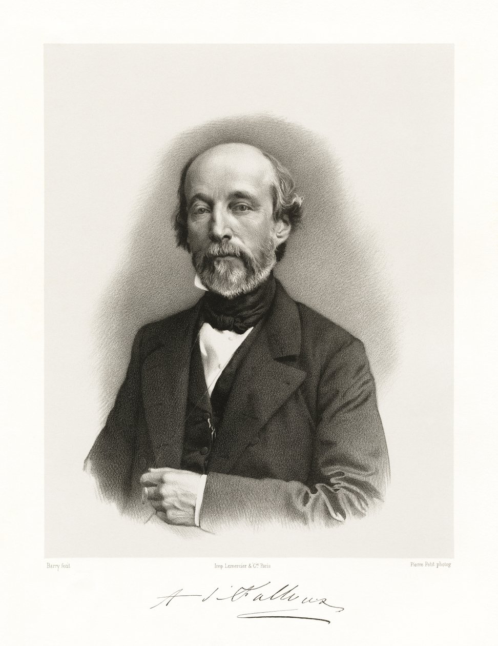 FrédéricAlfredPierre，Falloux伯爵，1865-66 作者 巴里
