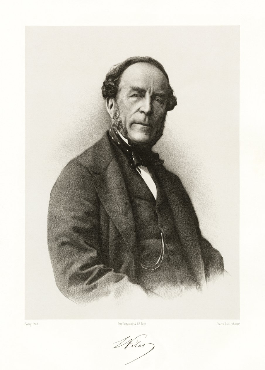Louis Vitet，1865-66 作者 巴里